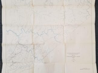 1913 — Map of Upper Big Sandy Valley (Sheet 4) — By L. M. Sellier — Measures about 27 inches Wide and 28 inches Tall