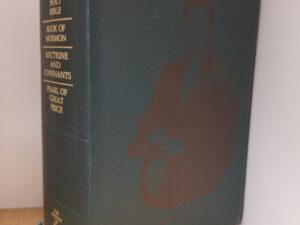 2000 — Quadruple Combination — Green Leather — With Engraved Image of Joseph Smith