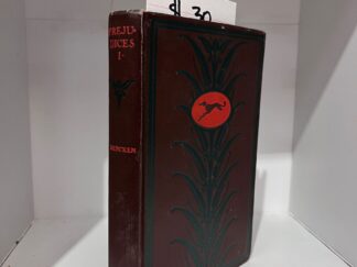 1924 - Prejudices - H. L. Mencken: First Series - Hardcover