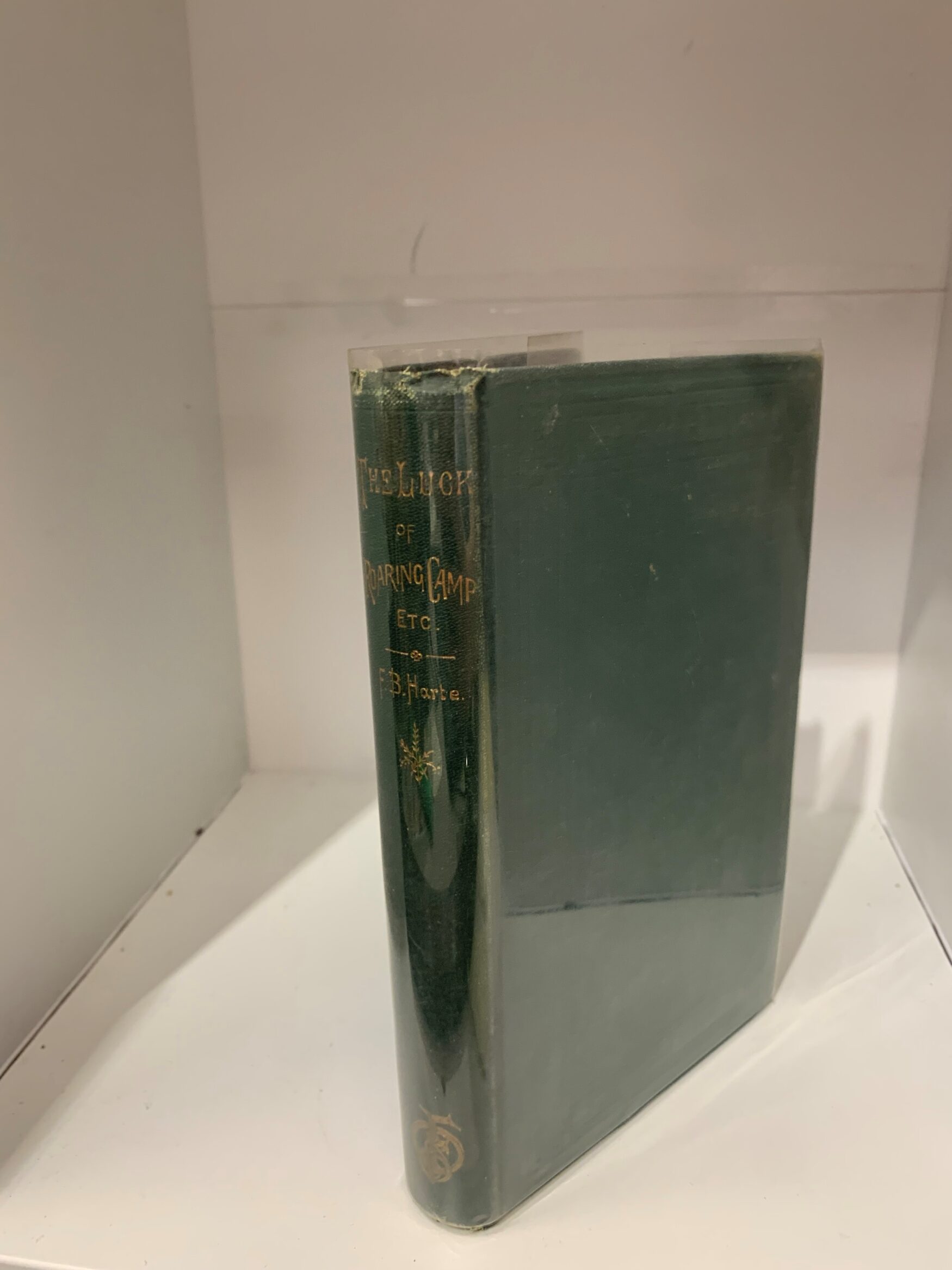 1870- The Luck of Roaring Camp- F.B. Harte- First Edition- Hardback