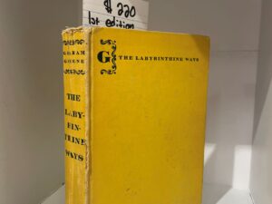 1940 – The Labyrinthine Ways (First Edition), Graham Greene, Hardcover