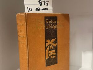 1916 – The Return of Dr. Fu-Manchu (First Edition), Sax Rohmer, Hardcover
