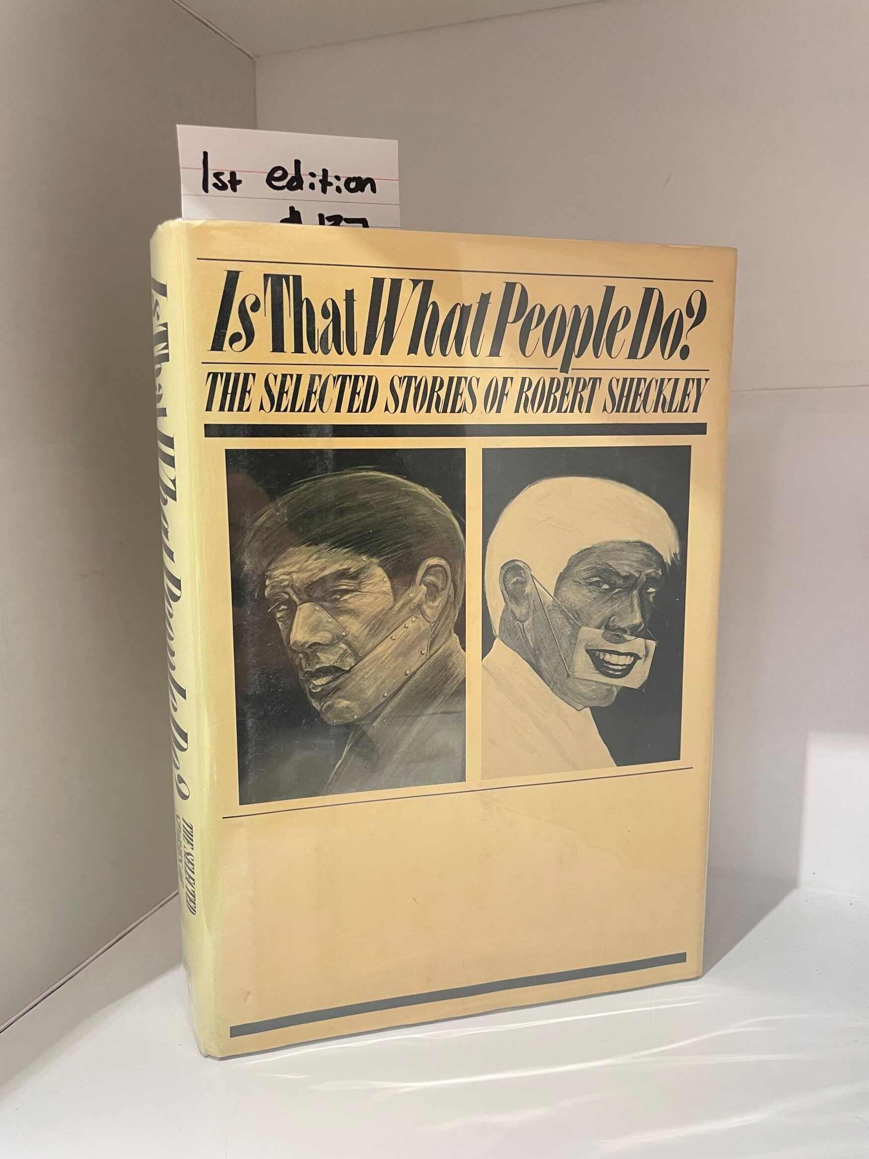 1984 – Is That What People Do? (First Edition), Robert Sheckley, Hardcover