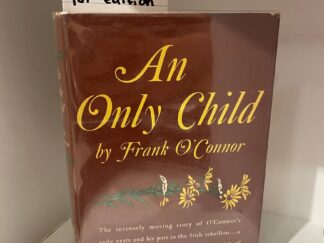 1961 - An Only Child, Frank O'Connor (First Edition), Hardcover