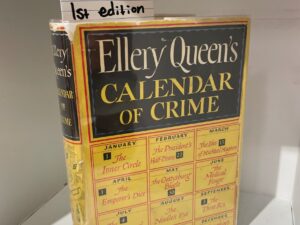 1952 – Ellery Queen’s Calendar of Crime (First Edition), Hardcover