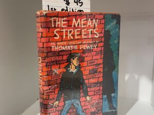 1955 – The Mean Streets, Thomas B. Dewey (First Edition), Hardcover