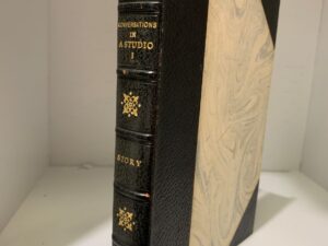 1899- Conversations in a Studio Vol 1- William Wetmore Story-