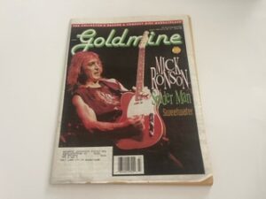 1995-Goldmine: Mick Ronson: Spider Man – June 9, 1995 Vol. 21 No. 12 Issue 388