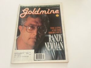 1995-Goldmine: Randy Newman– September 1,1995 Vol. 21 No. 18 Issue 394