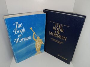 2 Different Editions of The Book of Mormon (1973, 1999)