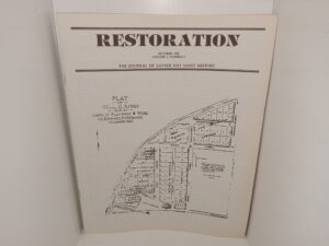 Restoration: The Journal of Latter Day Saint History: Vol. 5, No. 4, October 1986 (1986)