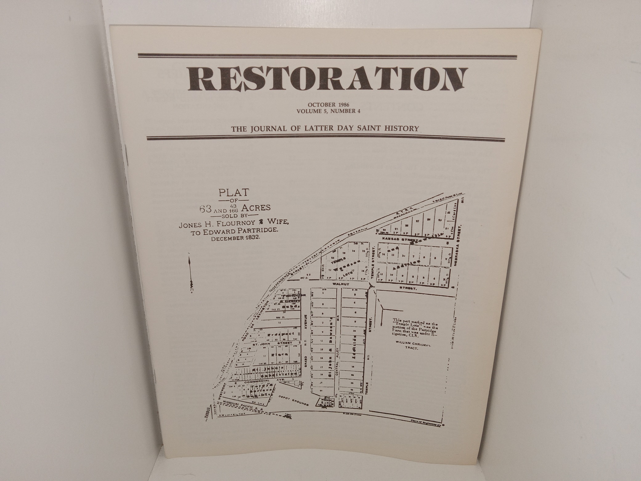 Restoration: The Journal of Latter Day Saint History: Vol. 5, No. 4, October 1986 (1986)