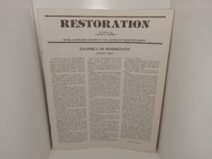 Restoration: Vol. 4, No. 4, October 1985 (1985)