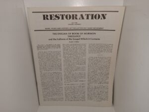 Restoration: Vol. 4, No. 3, July 1985 (1985)