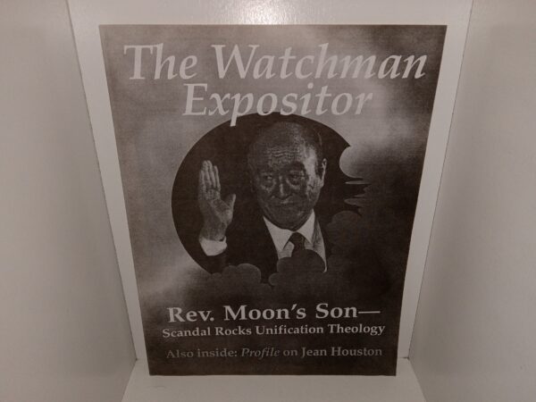 The Watchman Expositor: Vol. 13, No. 5, 1996: Rev. Moon's Son—Scandal Rocks Unification Theology (Magazine)(1996)