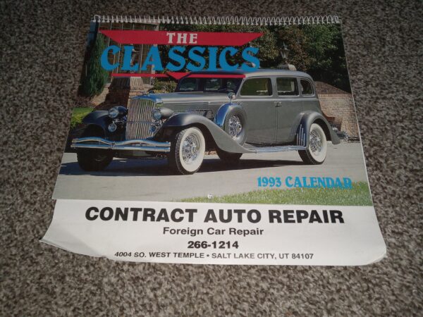 The Classics: 1993 Calendar (1993)
