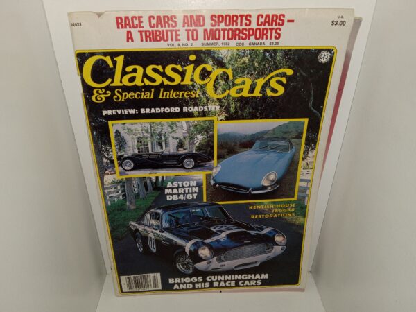 Classic Cars & Special Interest: Vol. 8, No. 2, Summer, 1982 (Magazine) (1982)