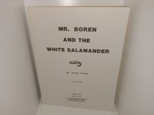 Mr. Boren and the White Salamander (1985) ~ by Jerald Tanner