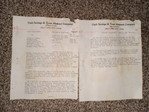 Utah Savings & Trust Abstract Company: Release of Executors: 13 (1878)
