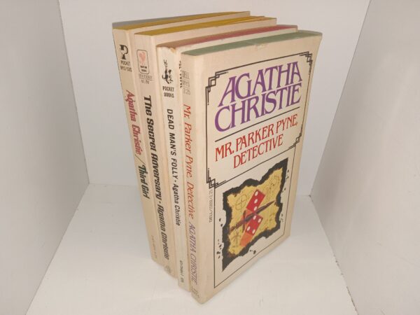 4 Mystery Novels by Agatha Christie: Third Girl / The Secret Adversary / Dead Man’s Folly / Mr. Parker Pyne, Detective (See Details)