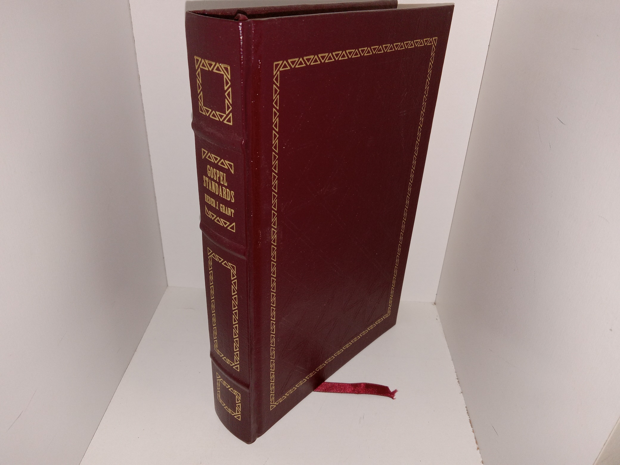 Gospel Standards (Leather) (1969) ~ by Heber J. Grant