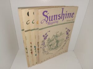 5 Issues of Sunshine Magazine for the Year of 1945 (See Details)