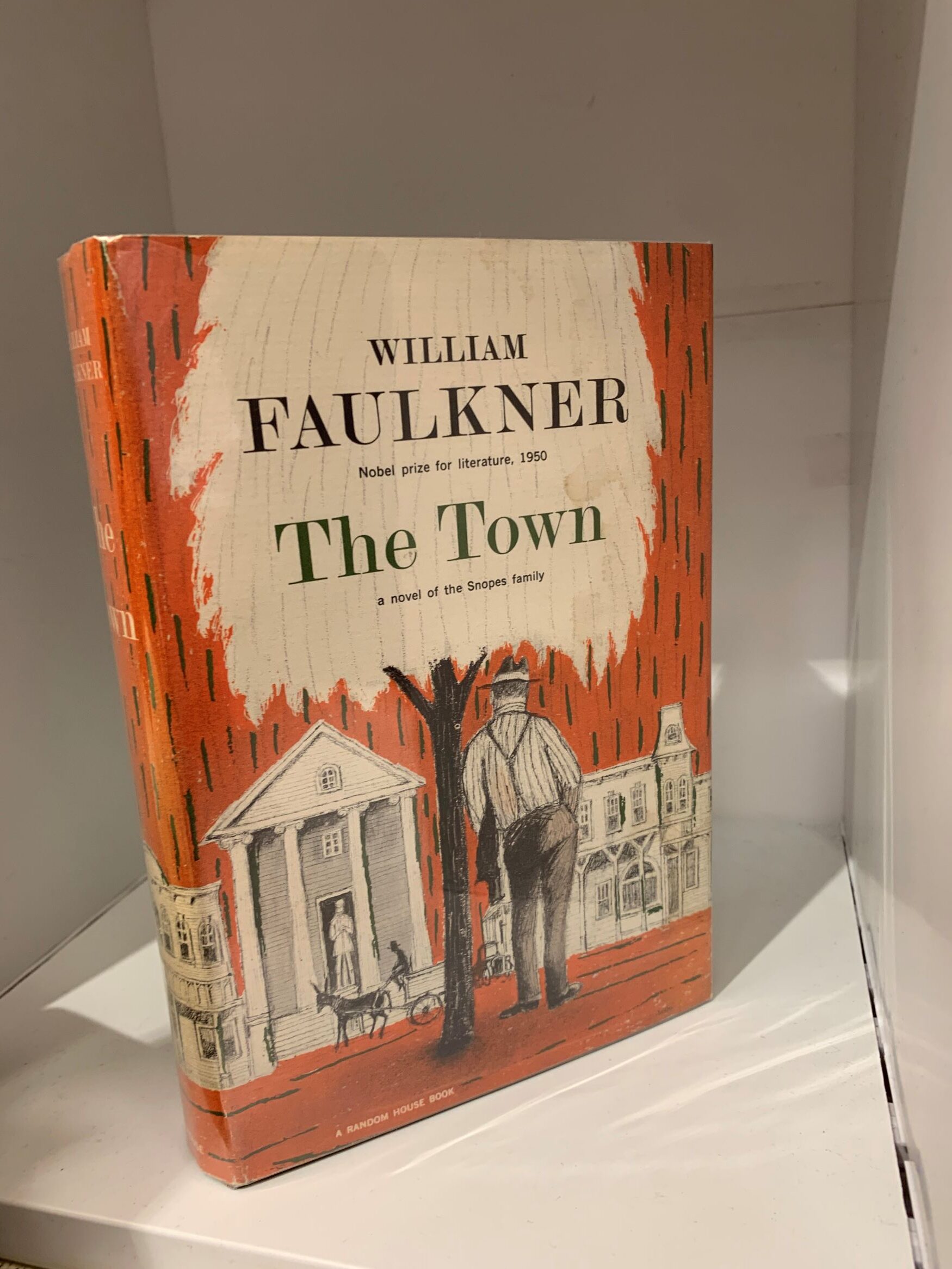 1957-The Town- William Faulkner- 1st Print- hardcover