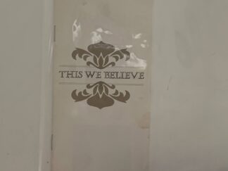 This We Believe Osmonds Testimonial pamphlet