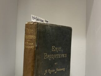 1891- Eric Brighteyes- H. Rider Haggard-1st Edition- Hardback