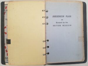 1951 — Anderson Plan as Revised by the British Mission / in 6-Ring Missionary’s Binder (Preston, England)