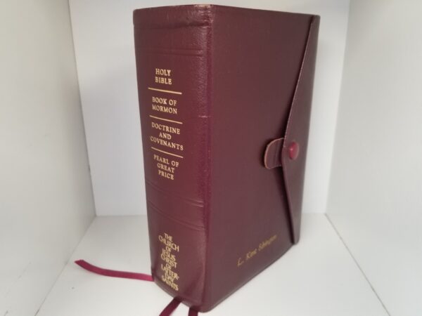 1992 — Quadruple Combination — Burgundy Leather — with Snap