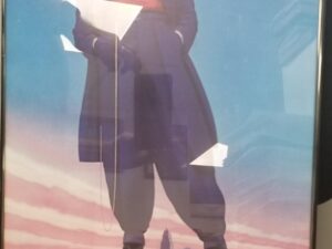 ZOOT SUIT — A New American Play by Luis Valdez — Framed Poster — Winter Garden Theatre, Broadway at 50th Street (New York) — 22″ x 14″