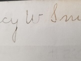 1829 --- Book Signed by LDS Church President George Albert Smith's Wife --- Lucy W. Smith --- Outlines of Ecclesiastical History by Rev. Charles A. Goodrich