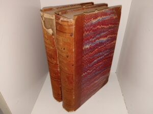 The Cyclopaedia of Biblical Literature 2 Vol. Set (3/4 Leather) (1880) ~ Edited by John Kitto, D.D., F.S.A.