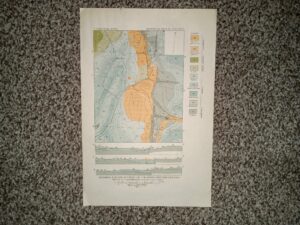 Geologic Map and Sections of the Silver Reef District, Utah (1918) ~ Unknown Cartographer