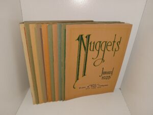 10 Issues of Nuggets for the Year of 1928 (See Details)