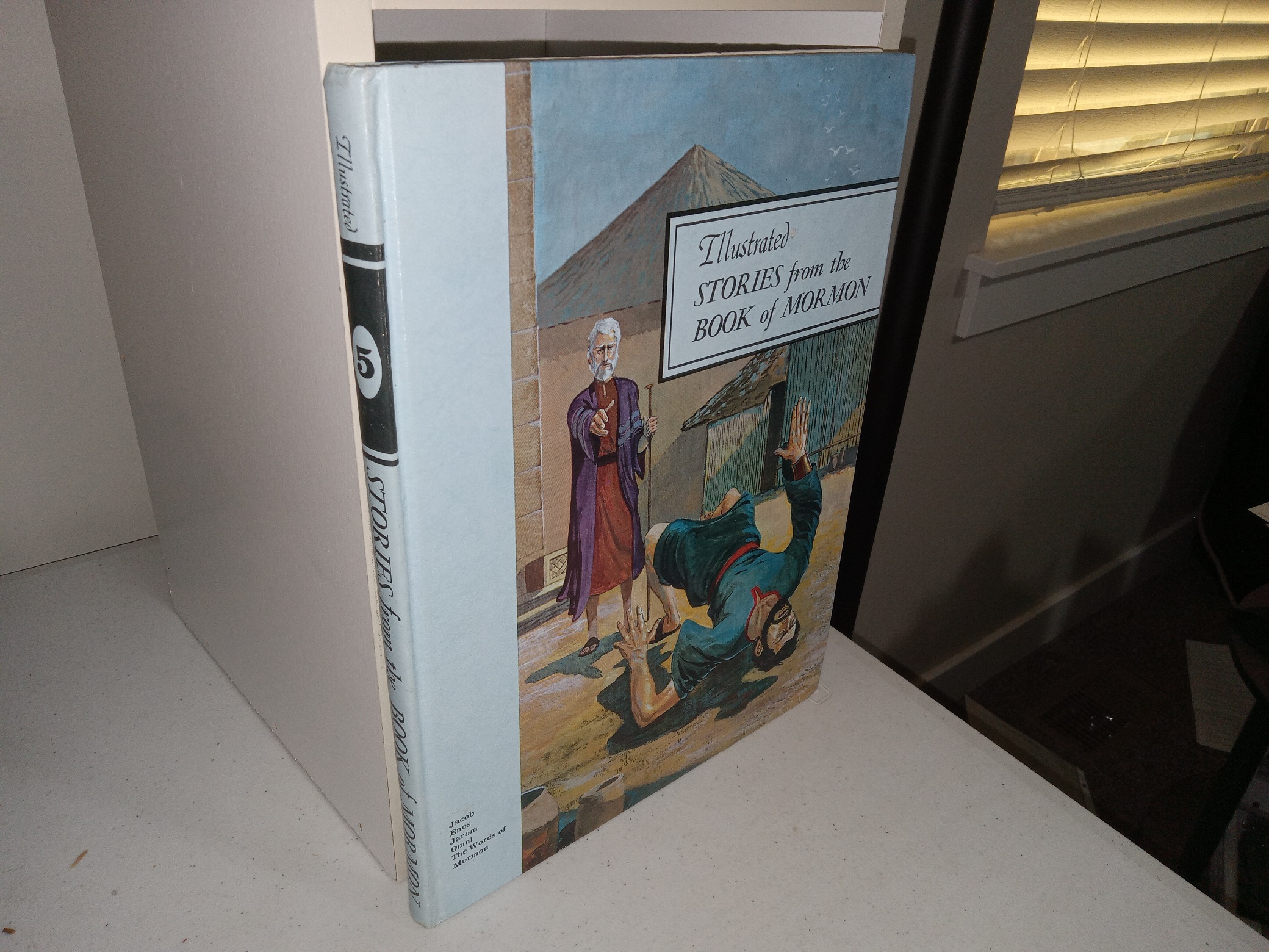 Illustrated Stories from the Book of Mormon: Vol. 5: Jacob, Enos Jarom, Omni, The Words of Mormon (1969) ~ Edited by Dr. Clinton F. Larson, Joseph N. Revill