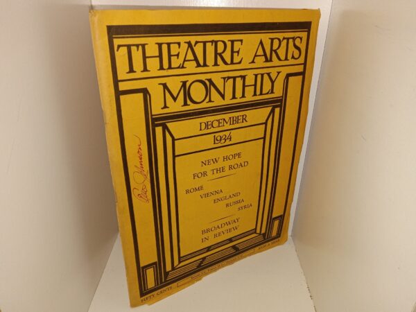 Theatre Arts Monthly: Vol. 18, No. 12, December, 1934 (1934) ~ Edited by J. R. Isaacs
