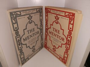 2 Issues of The Mentor by Albert Bushnell Hart (Each w/ 6 Plates Included Within) (See Details)