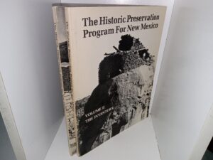 The Historic Preservation Program for New Mexico 2 Vol. Set (1973) ~ Unknown Author