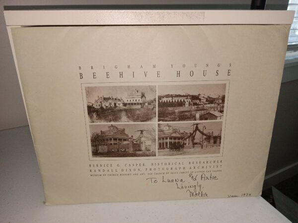 12 Photographs: Brigham Young’s Beehive House (1984)