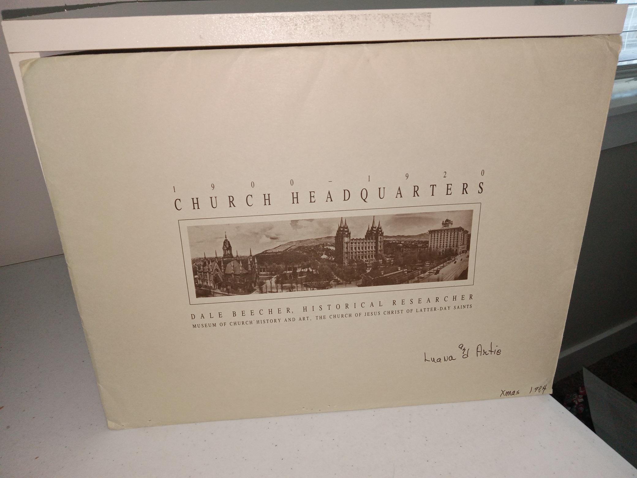 9 Photographs: 1900 – 1920: Church Headquarters (Unknown Printing Date)