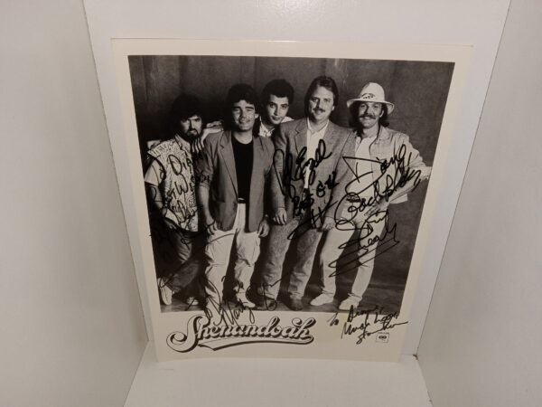 Signed Photograph of the Band Shenandoah