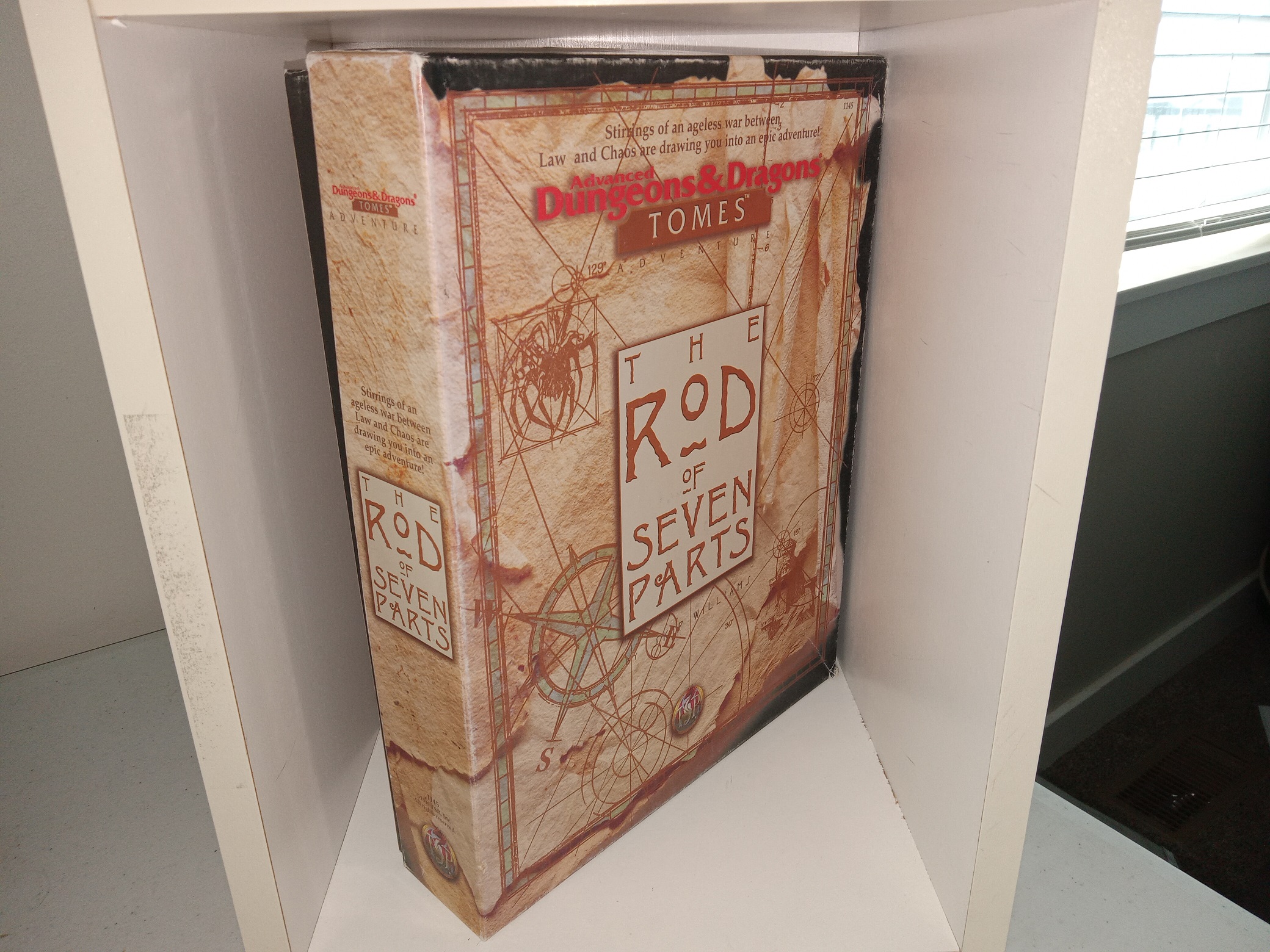 Advanced Dungeons and Dragones Tomes Adventure: The Rod of Seven Parts (1996) ~ by Skid Williams