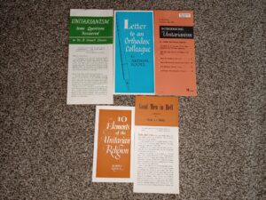 5 Religious Pamphlets (See Details)