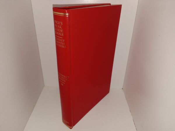 Southwest Historical Series: Vol. 9: Pike’s Peak Guide Books of 1859 (1974) ~ by Luke Tierney, William B. Parsons, and Summaries of the Other Fifteen, Edited by LeRoy R. Hafen, Ph.D., LITT.D.