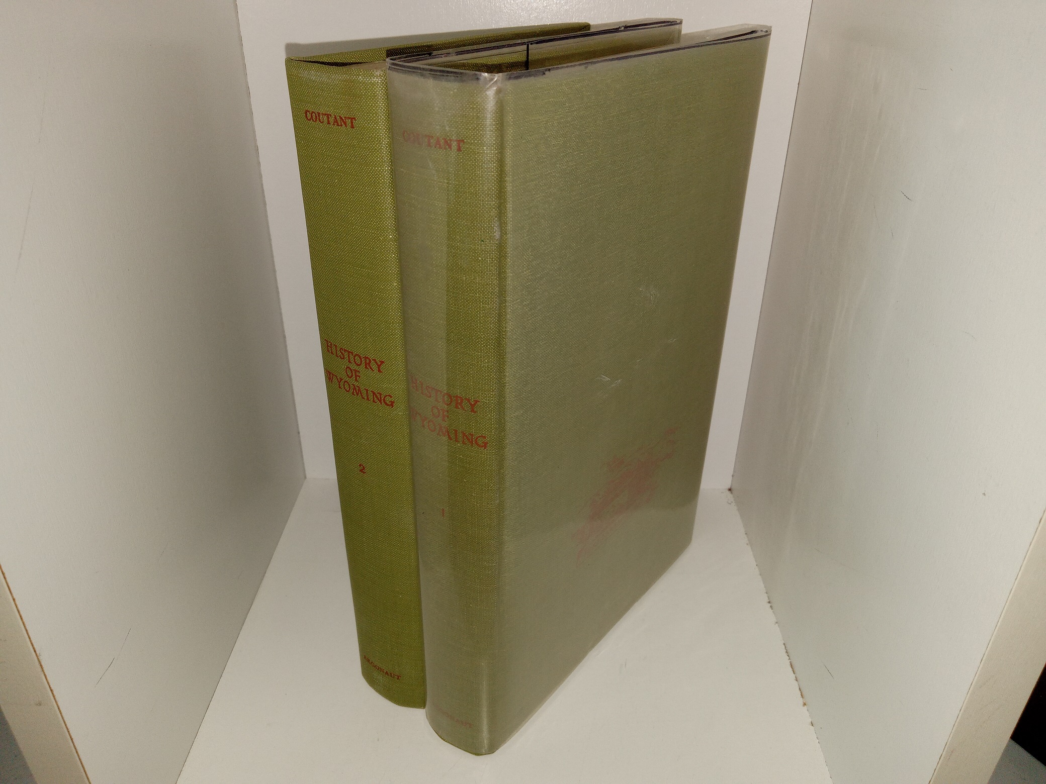 History of Wyoming 2 Vol. Set (1966) ~ by Dr. C. G. Coutant