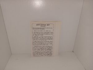 Anti-Satan Kit (18 Cards) (Unknown Publishing Date)