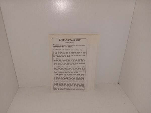 Anti-Satan Kit (18 Cards) (Unknown Publishing Date)