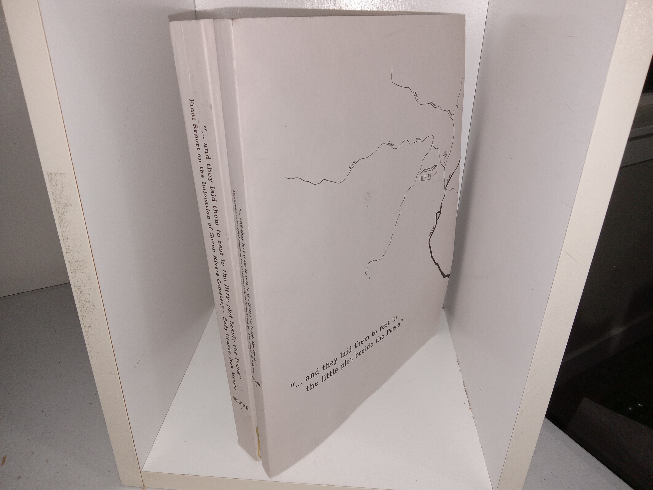 “…and they laid them to rest in the little plot beside the Pecos” 2 Vol. Set (1993) ~ by Bobbie H. Ferguson